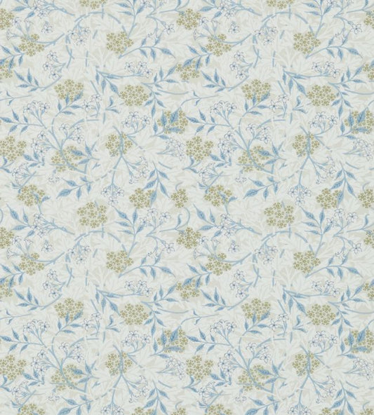 Jasmine Wallpaper - Ecru/Woad - 214724 - Morris & Co - Premier Wallcovering