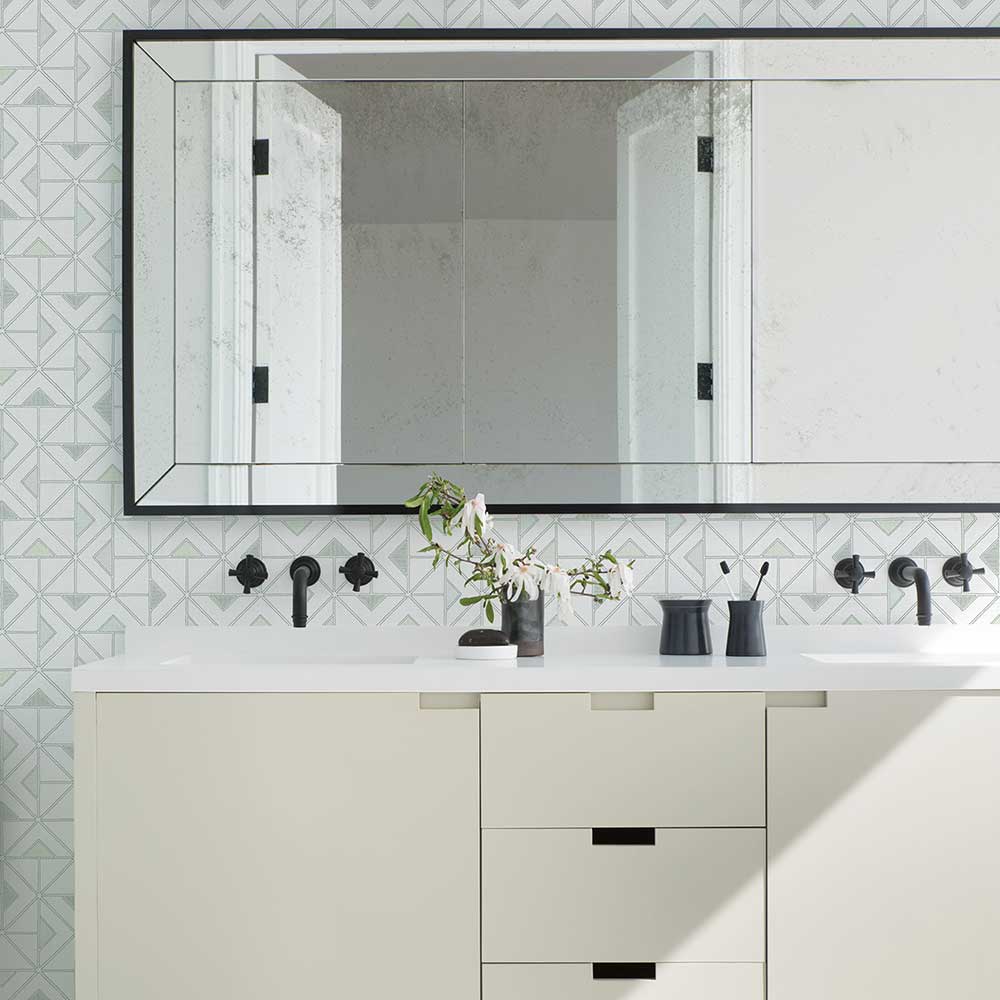 Jekyl Wallpaper - Green - A Street Prints - FD26634 - Premier Wallcovering