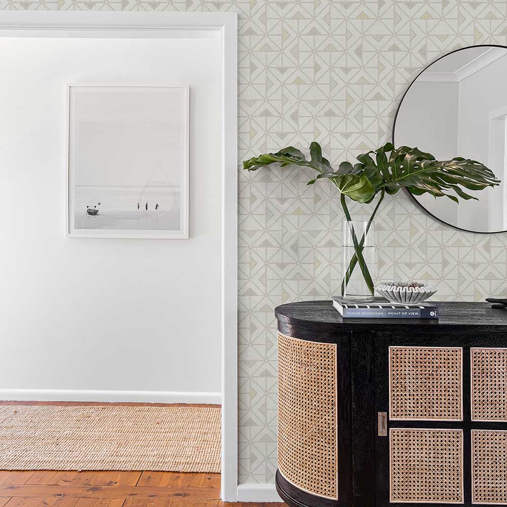 Jekyl Wallpaper - Grey / Yellow - A Street Prints - FD26636 - Premier Wallcovering