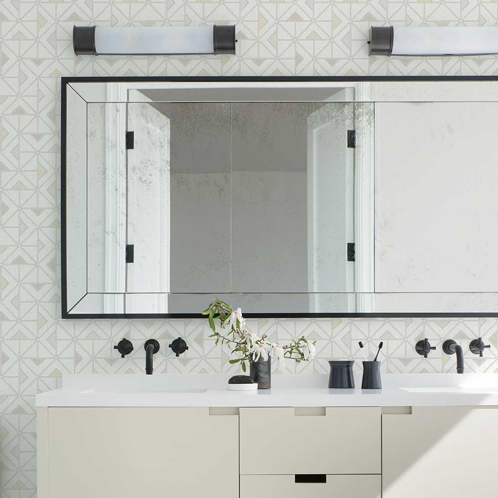 Jekyl Wallpaper - Grey / Yellow - A Street Prints - FD26636 - Premier Wallcovering