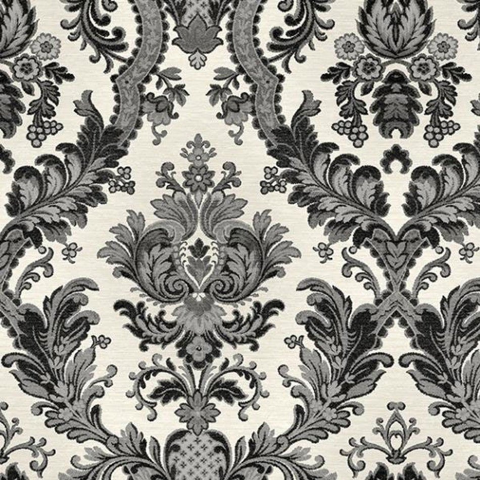 John Wilman Goodwood Wallpaper - Black/ Grey - Design ID - JC1007 - 8 - Premier Wallcovering