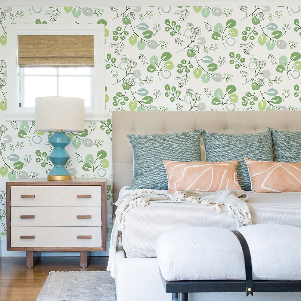 Jonah Wallpaper - Green - A Street Prints - FD26565 - Premier Wallcovering