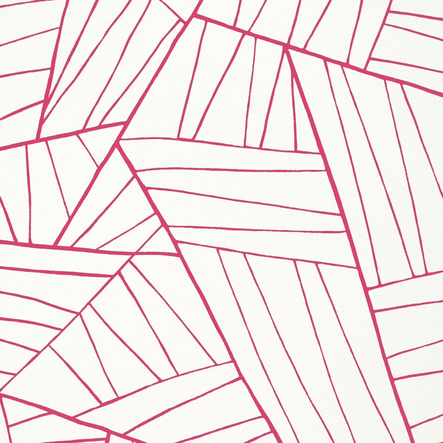Jordan Wallpaper - Magenta on White - Thibaut - T10441 - Premier Wallcovering