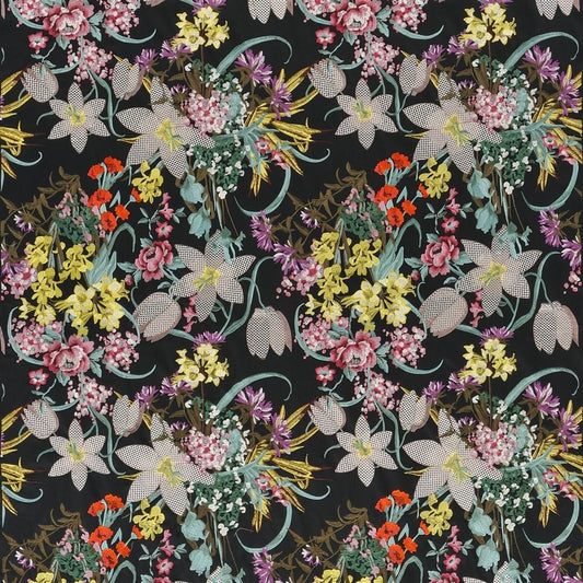 Josephine Fabric - Reglisse - Christian Lacroix - FCL2498/01 - Premier Wallcovering