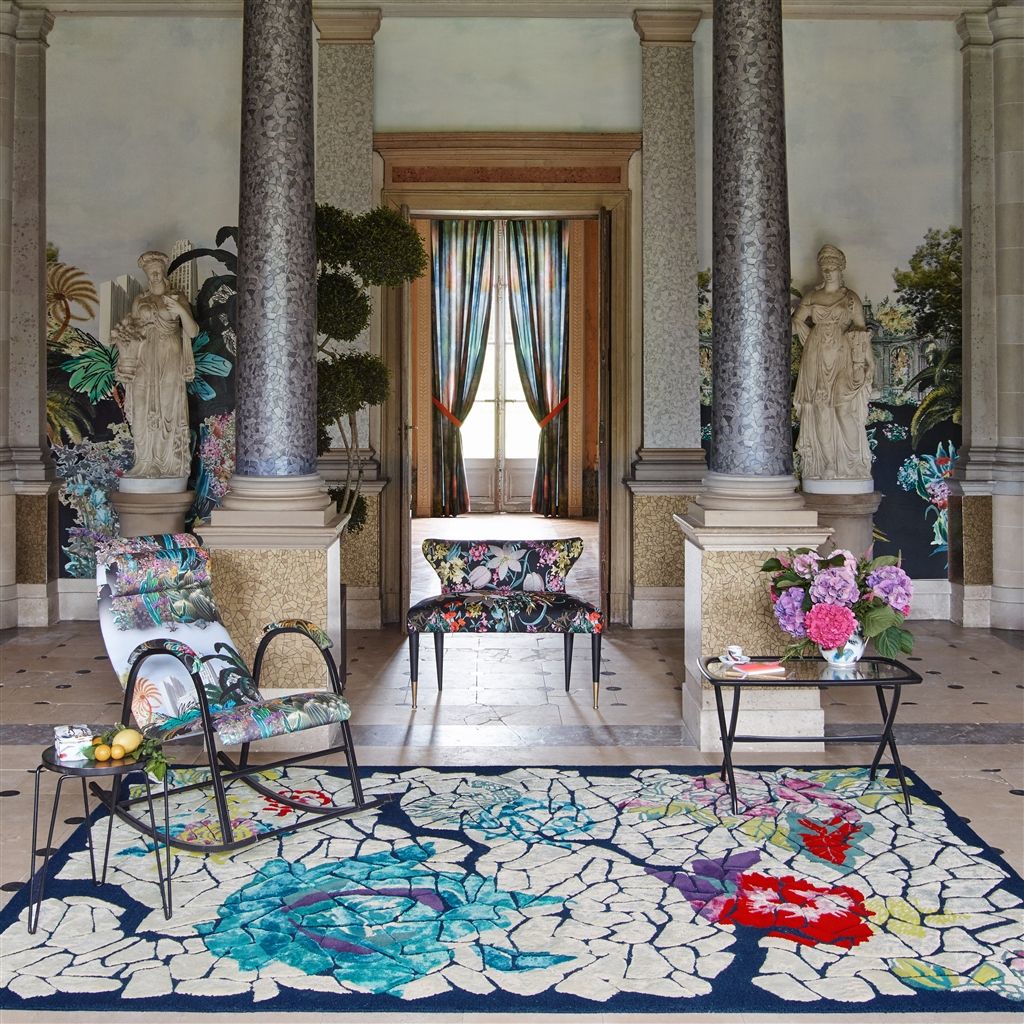 Josephine Fabric - Reglisse - Christian Lacroix - FCL2498/01 - Premier Wallcovering