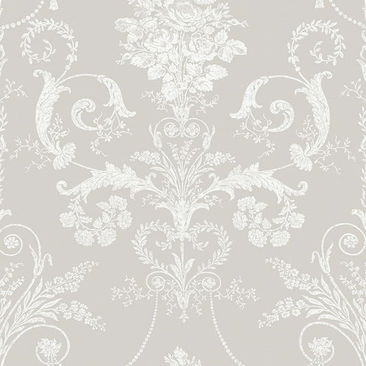 Josette Wallpaper - Dove Grey - Laura Ashley - 113378 - Premier Wallcovering