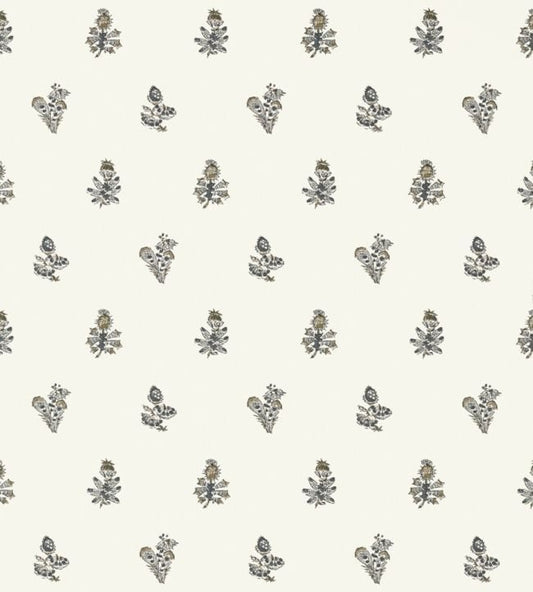 Jouy Wallpaper - Black on Cream - AT78759 - Anna French - Premier Wallcovering