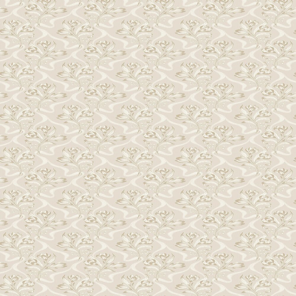 Jugendbukett Wallpaper - Ivory - Boråstapeter - 8072 - Premier Wallcovering