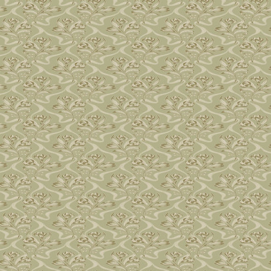 Jugendbukett Wallpaper - Sage - Boråstapeter - 8071 - Premier Wallcovering