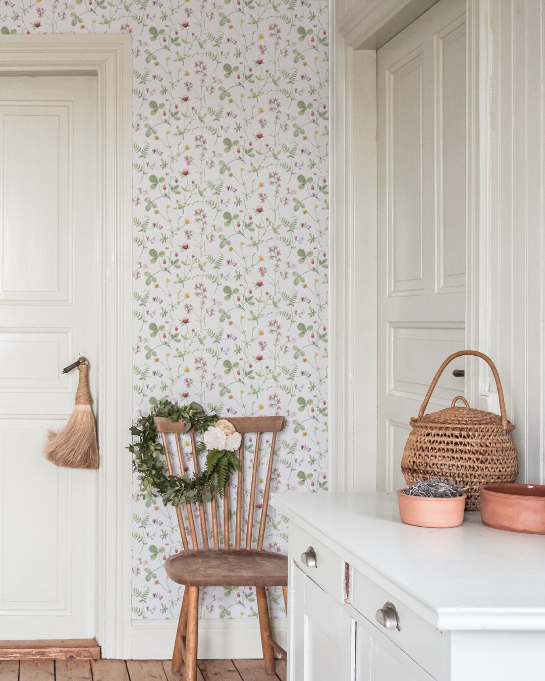 Julia Wallpaper - Green - Midbec - 27010 - Premier Wallcovering