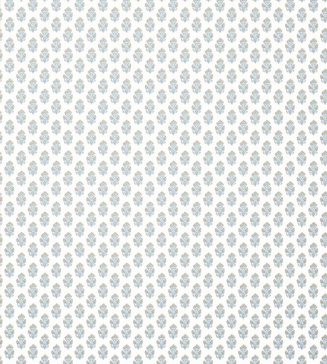 Julian Wallpaper - Beige and Spa Blue - AT15161 - Anna French - Premier Wallcovering