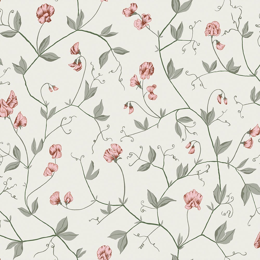 Juliet Wallpaper - White - Midbec - 39032 - Premier Wallcovering
