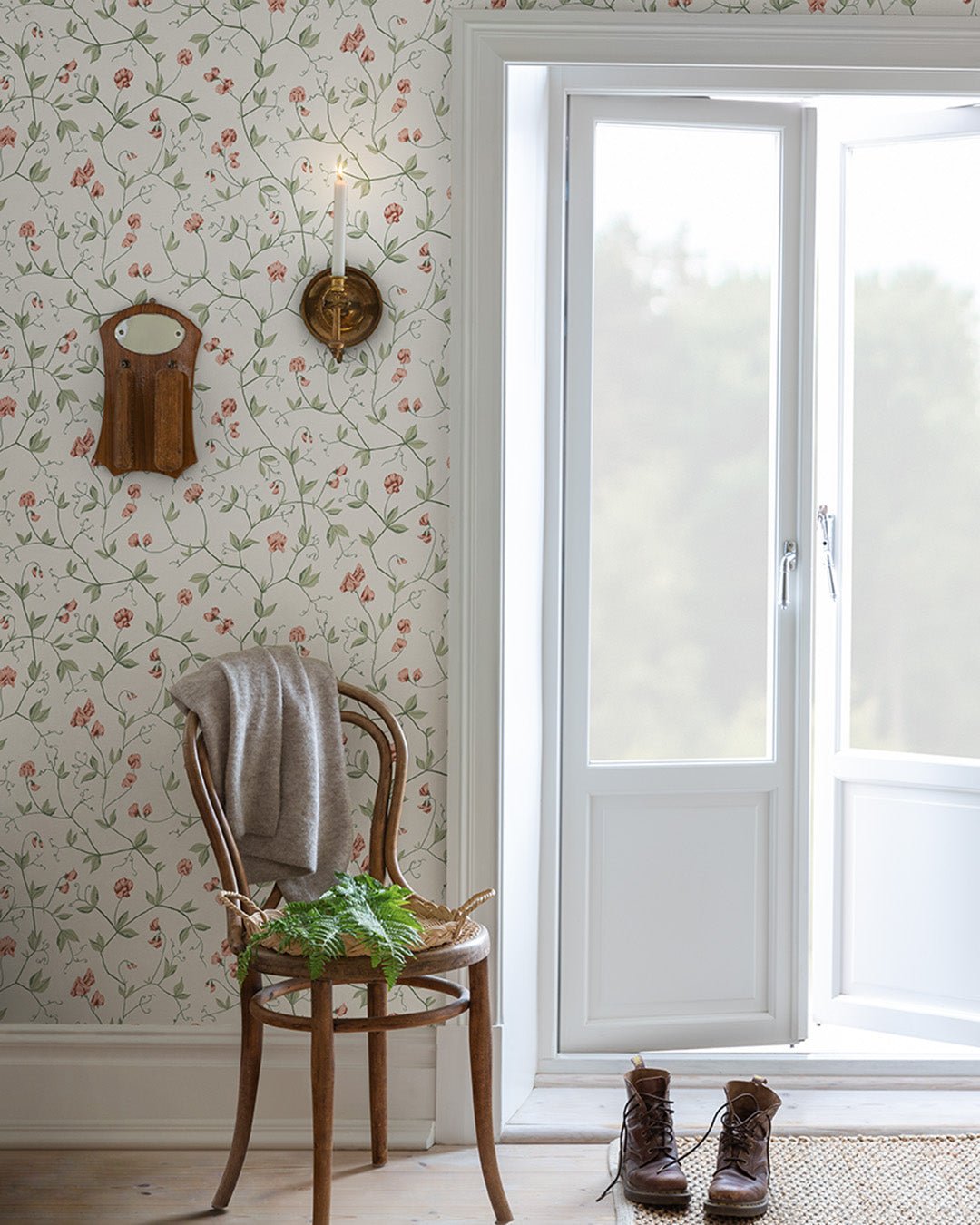 Juliet Wallpaper - White - Midbec - 39032 - Premier Wallcovering