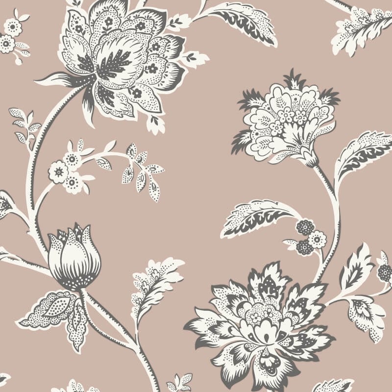 Juliette Floral Wallpaper - Pink - Fine Décor - FD43451 - Premier Wallcovering