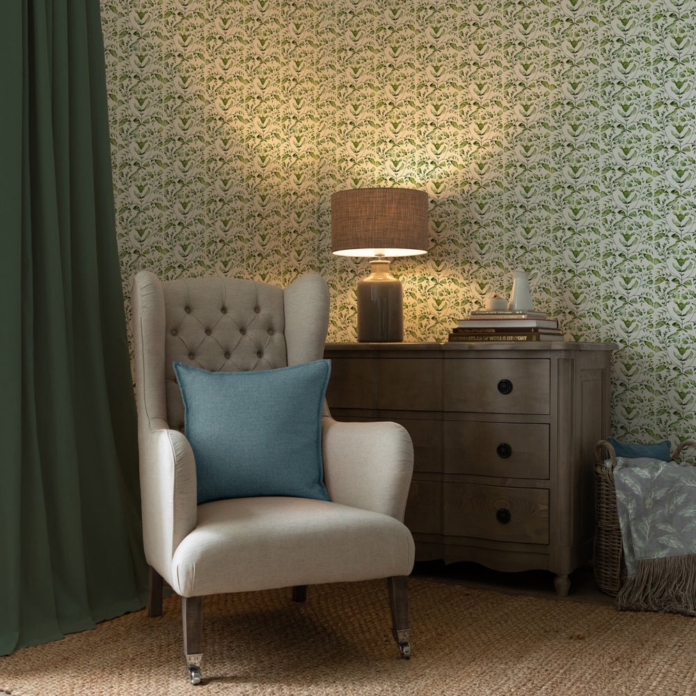 Juna Wallpaper - Sage - Voyage Maison - JUNA/WPO/SAG - Premier Wallcovering
