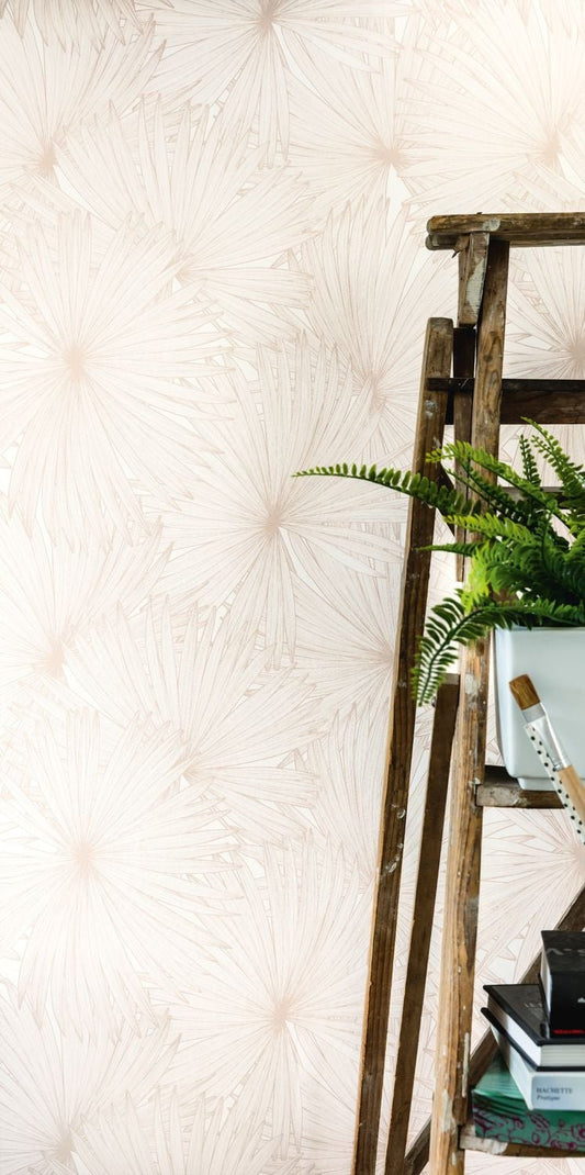 Jungle Coconut Wallpaper - Coquille - Caselio - 100042129 - Premier Wallcovering