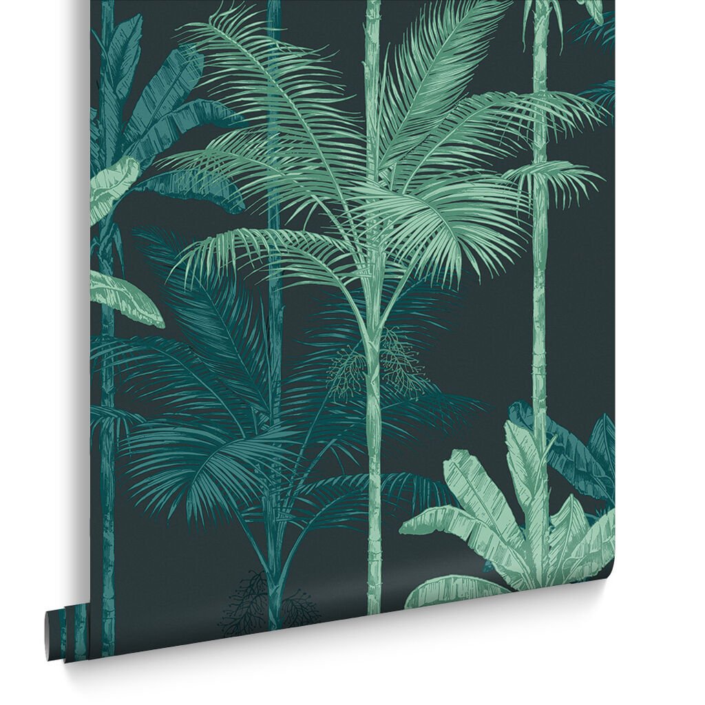 Jungle Wallpaper - Mood Green - Graham & Brown - 105916 - Premier Wallcovering