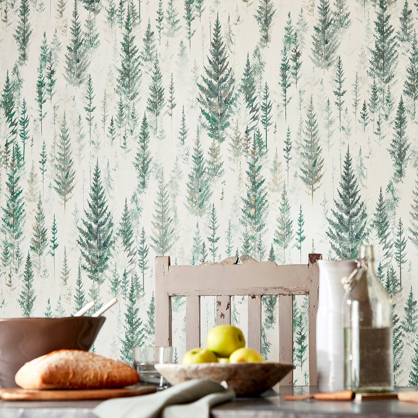 Juniper Pine Wallpaper - Elder Bark - Sanderson - DYSI216621 - Premier Wallcovering