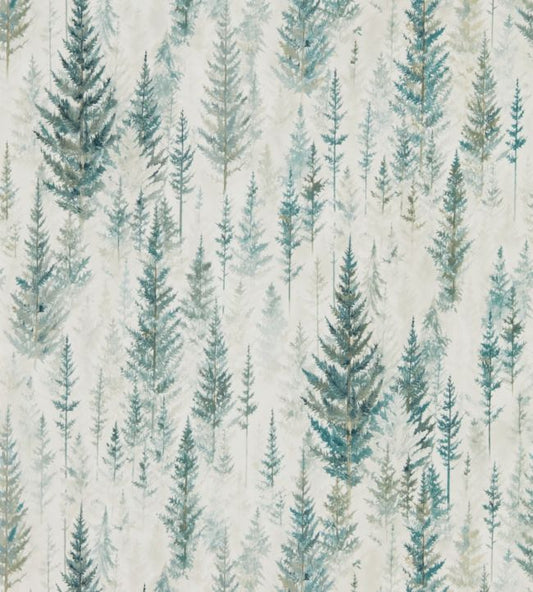 Juniper Pine Wallpaper - Forest - DYSI216622 - Sanderson - Premier Wallcovering