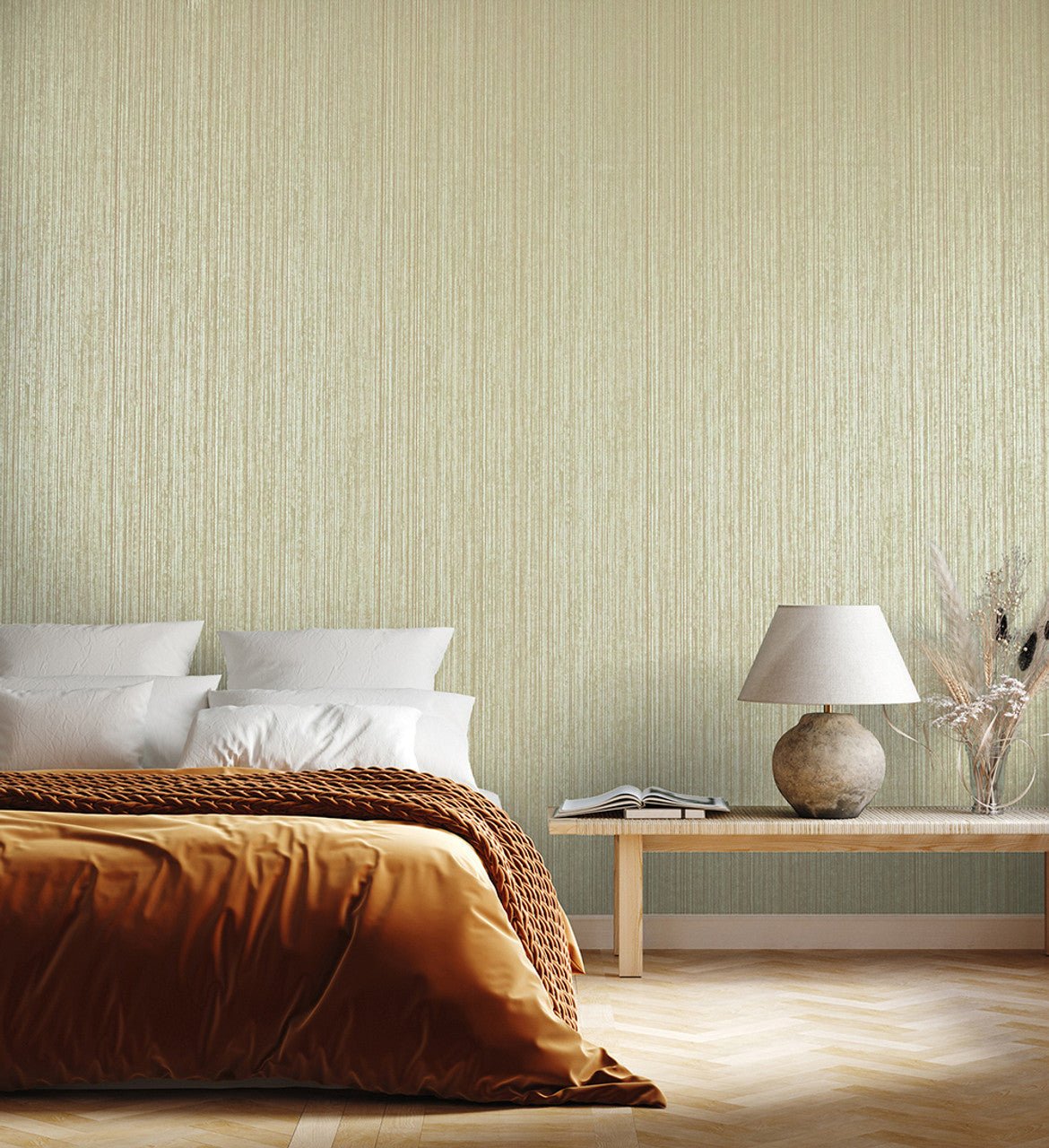 Jupiter Universe Wallpaper - Sage Green - Hohenberger - 64617 - Premier Wallcovering