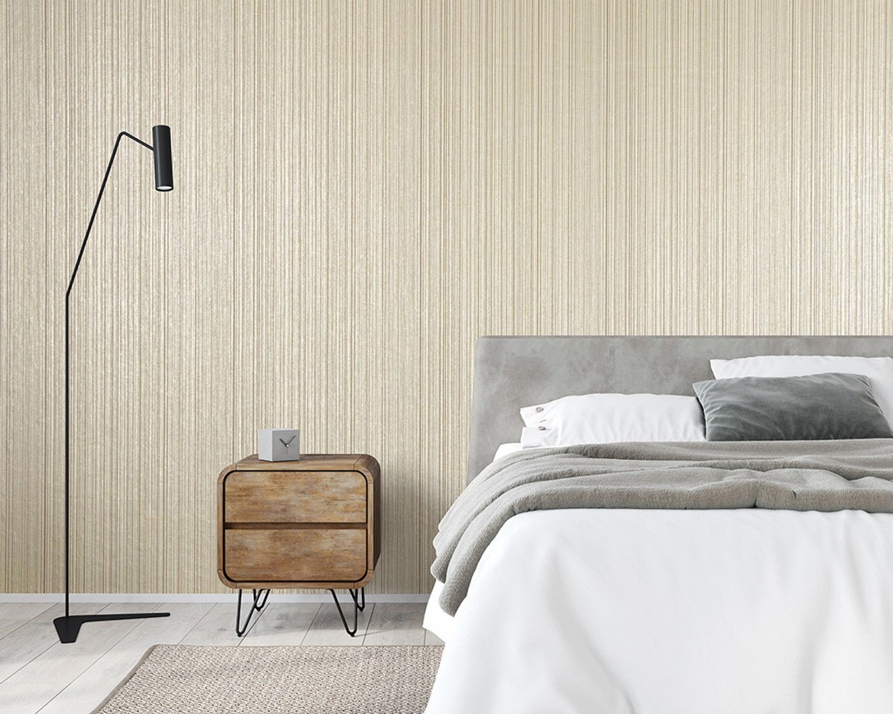 Jupiter Universe Wallpaper - Oat Beige - Hohenberger - 64613 - Premier Wallcovering