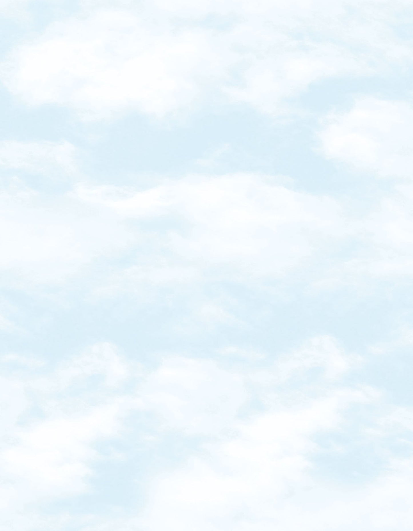 Just 4 Kids 2 Clouds Wallpaper - Blue - Galerie - G56533 - Premier Wallcovering