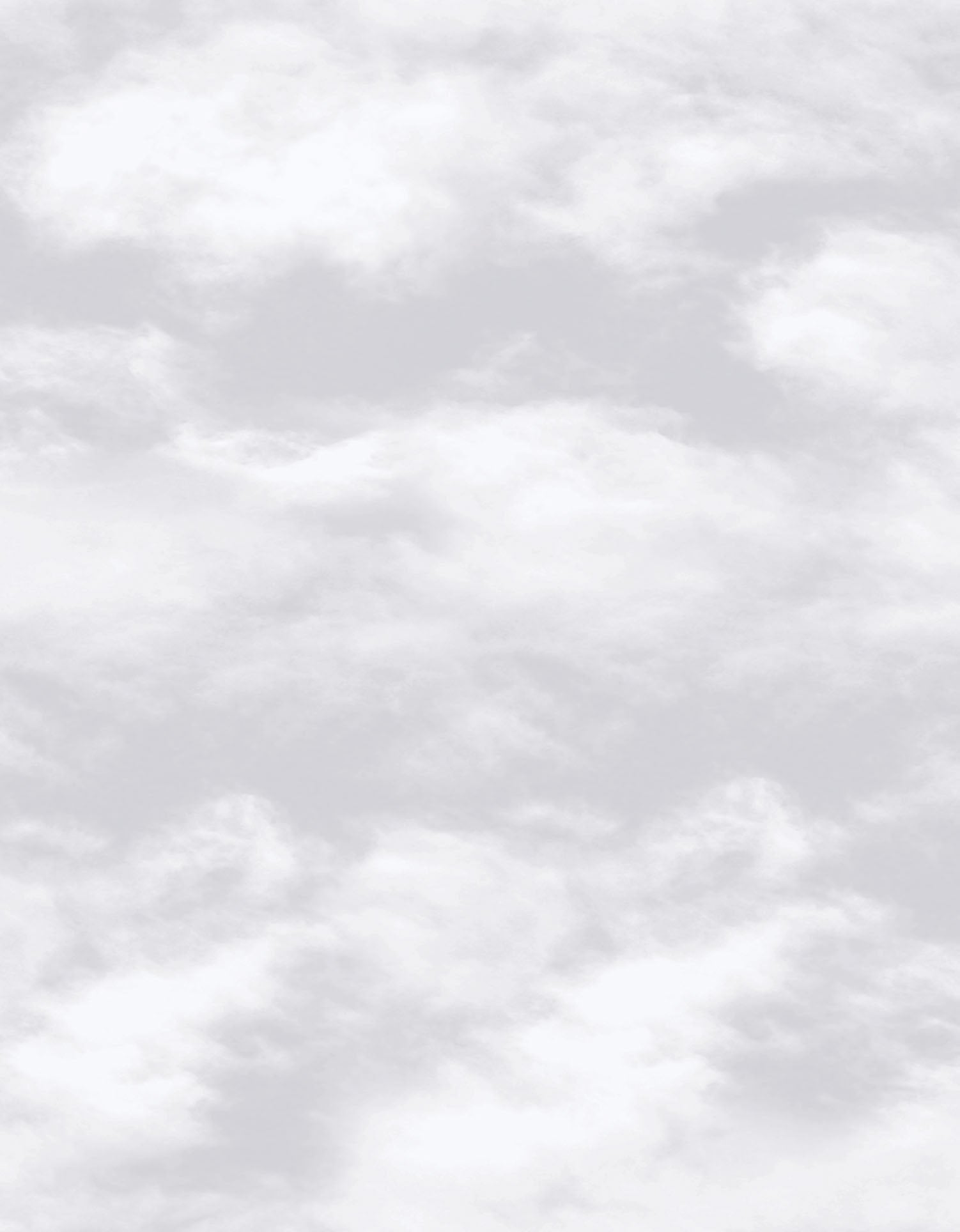 Just 4 Kids 2 Clouds Wallpaper - Grey - Galerie - G56532 - Premier Wallcovering