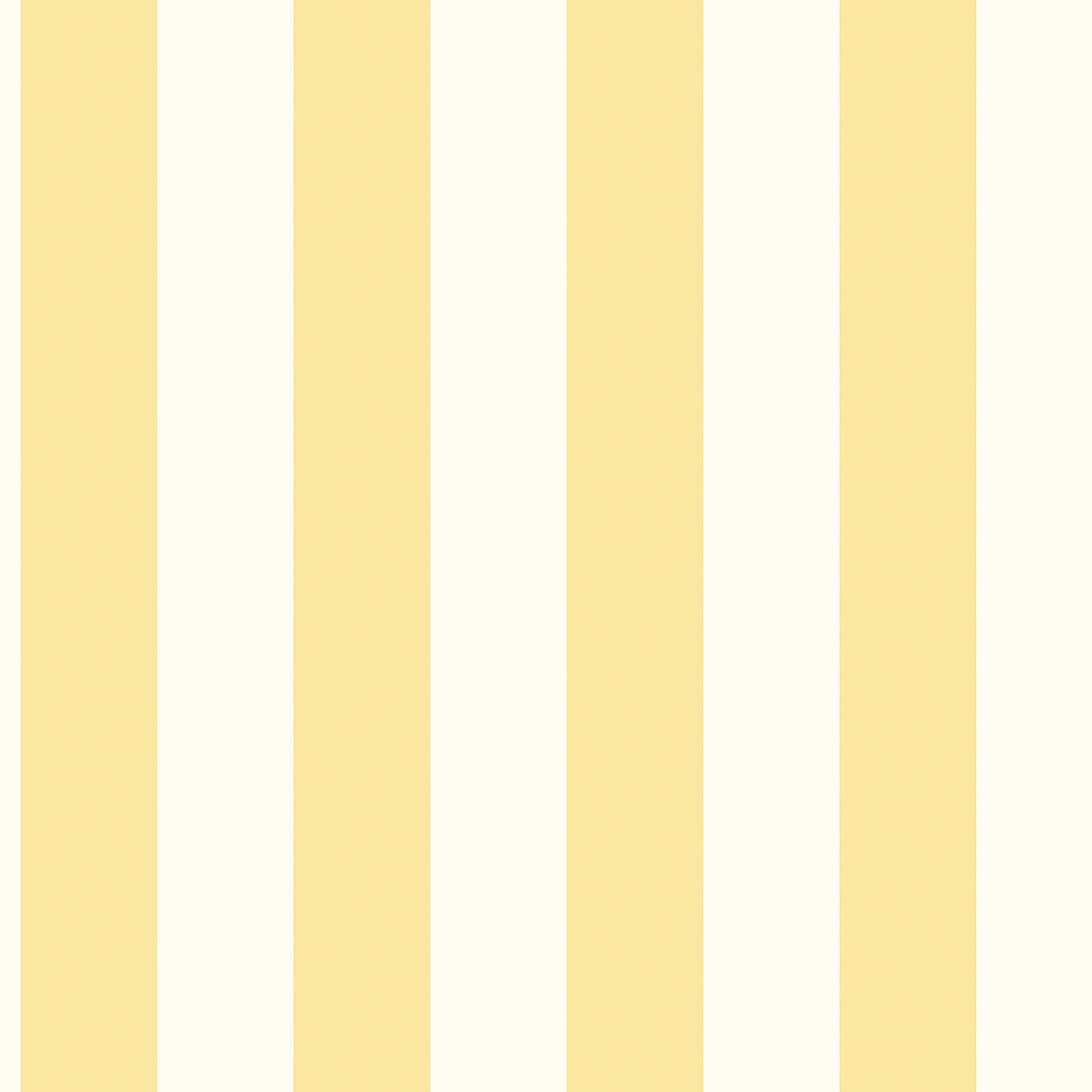 Just Kitchens Awning Stripe Wallpaper - Yellow / White - Galerie - G45400 - Premier Wallcovering