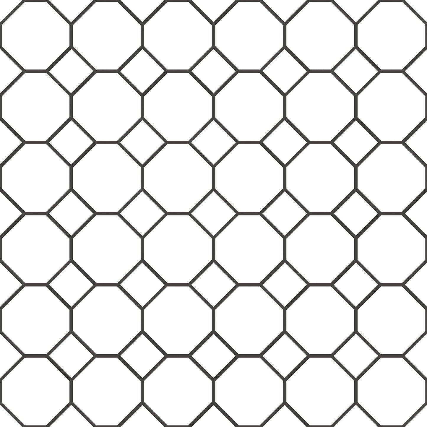 Just Kitchens Bee Hive Wallpaper - White / Black - Galerie - G45405 - Premier Wallcovering