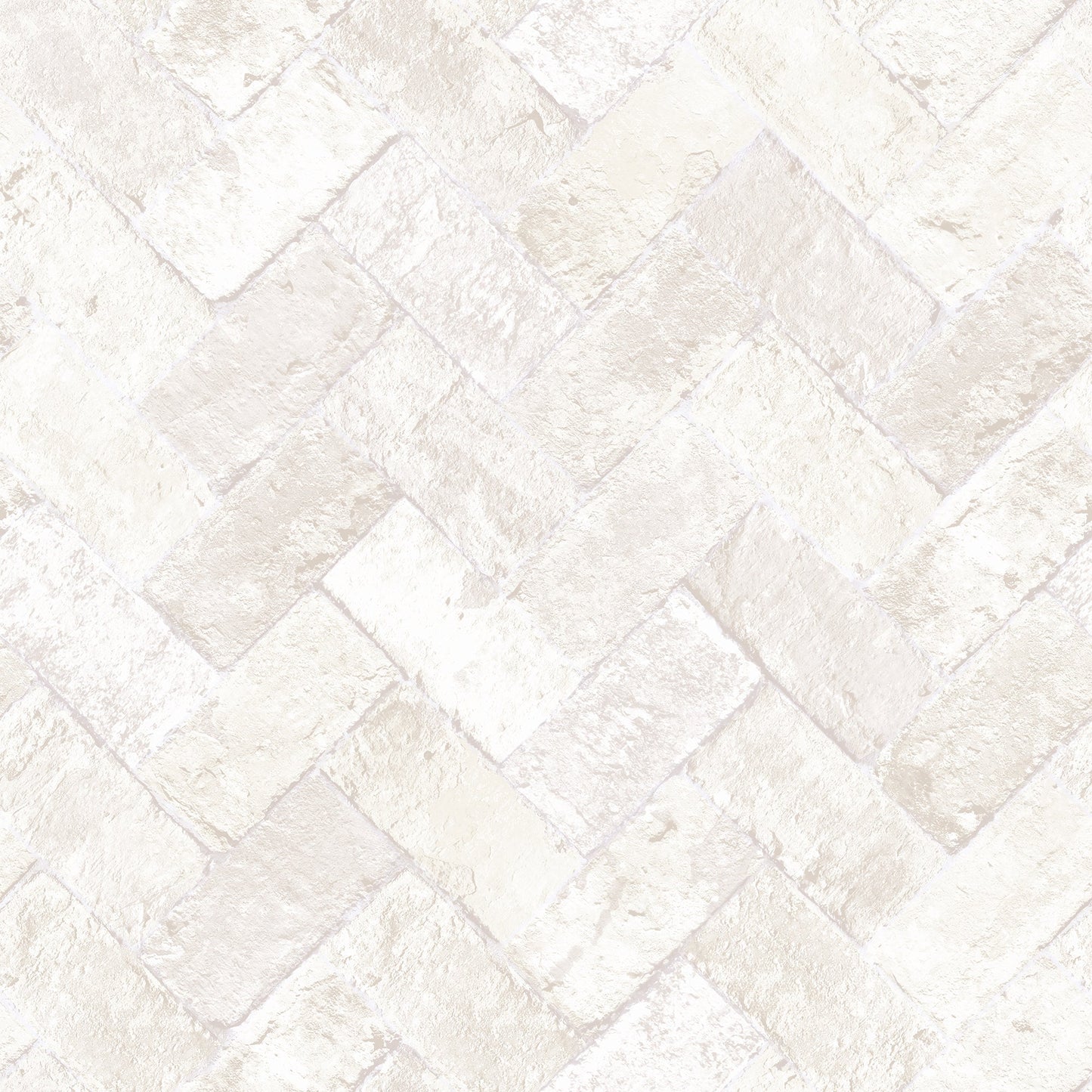 Just Kitchens Herringbone Brick Wallpaper - Beige - Galerie - G45427 - Premier Wallcovering