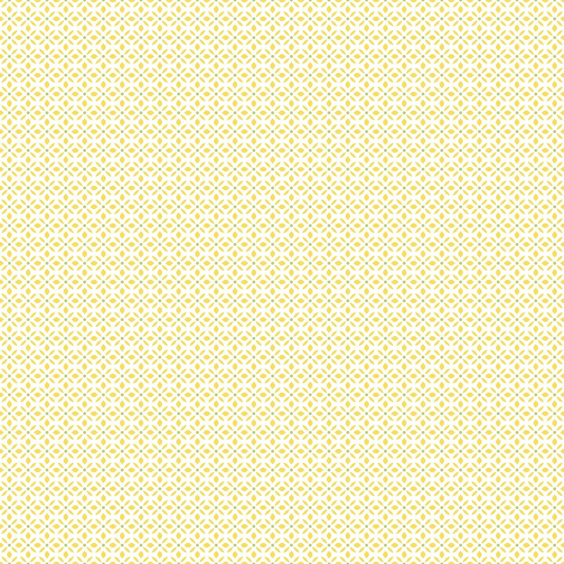 Just Kitchens Leaf Dot Spot Wallpaper - Yellow / Green - Galerie - G45432 - Premier Wallcovering