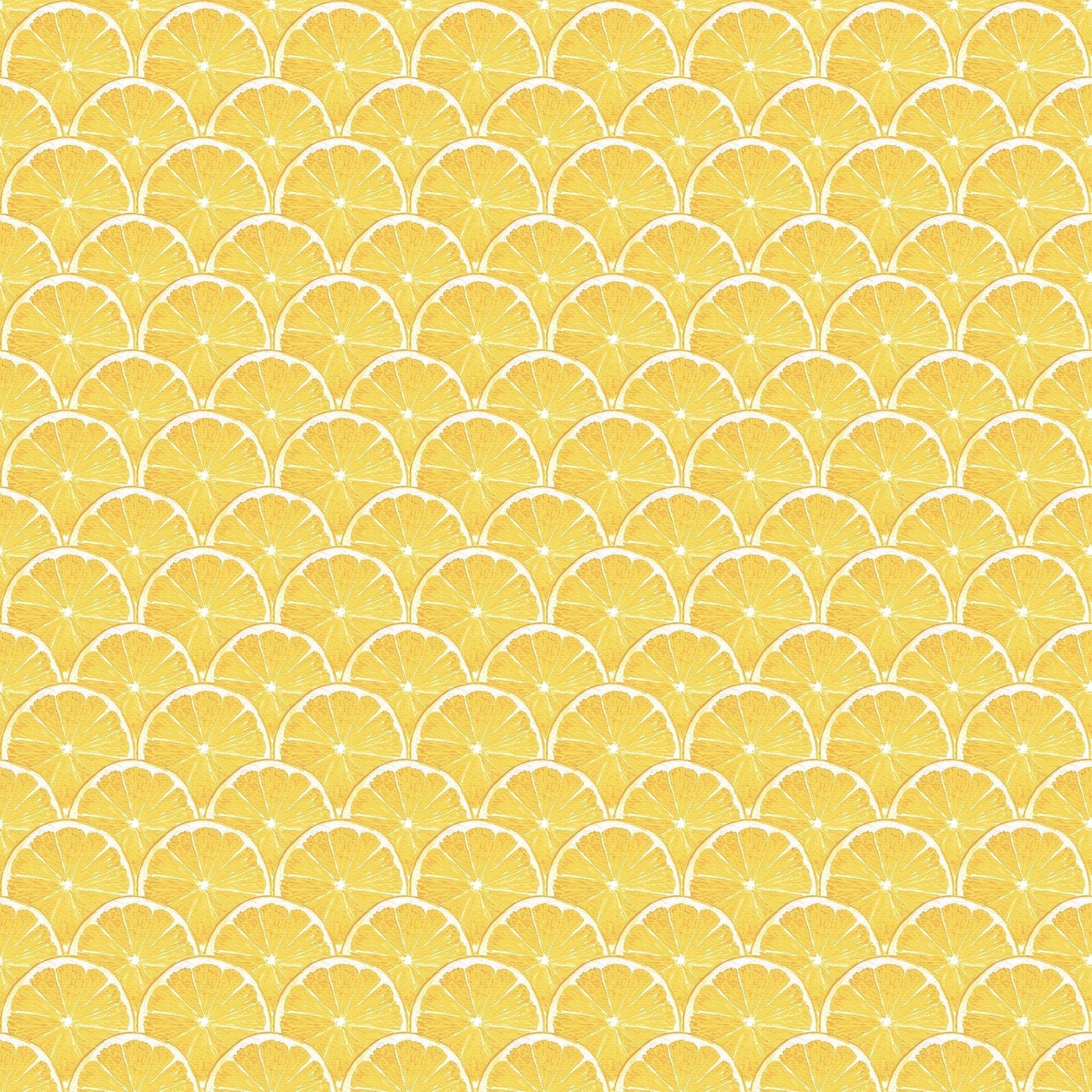 Just Kitchens Lemon Scallop Wallpaper - Yellow - Galerie - G45438 - Premier Wallcovering