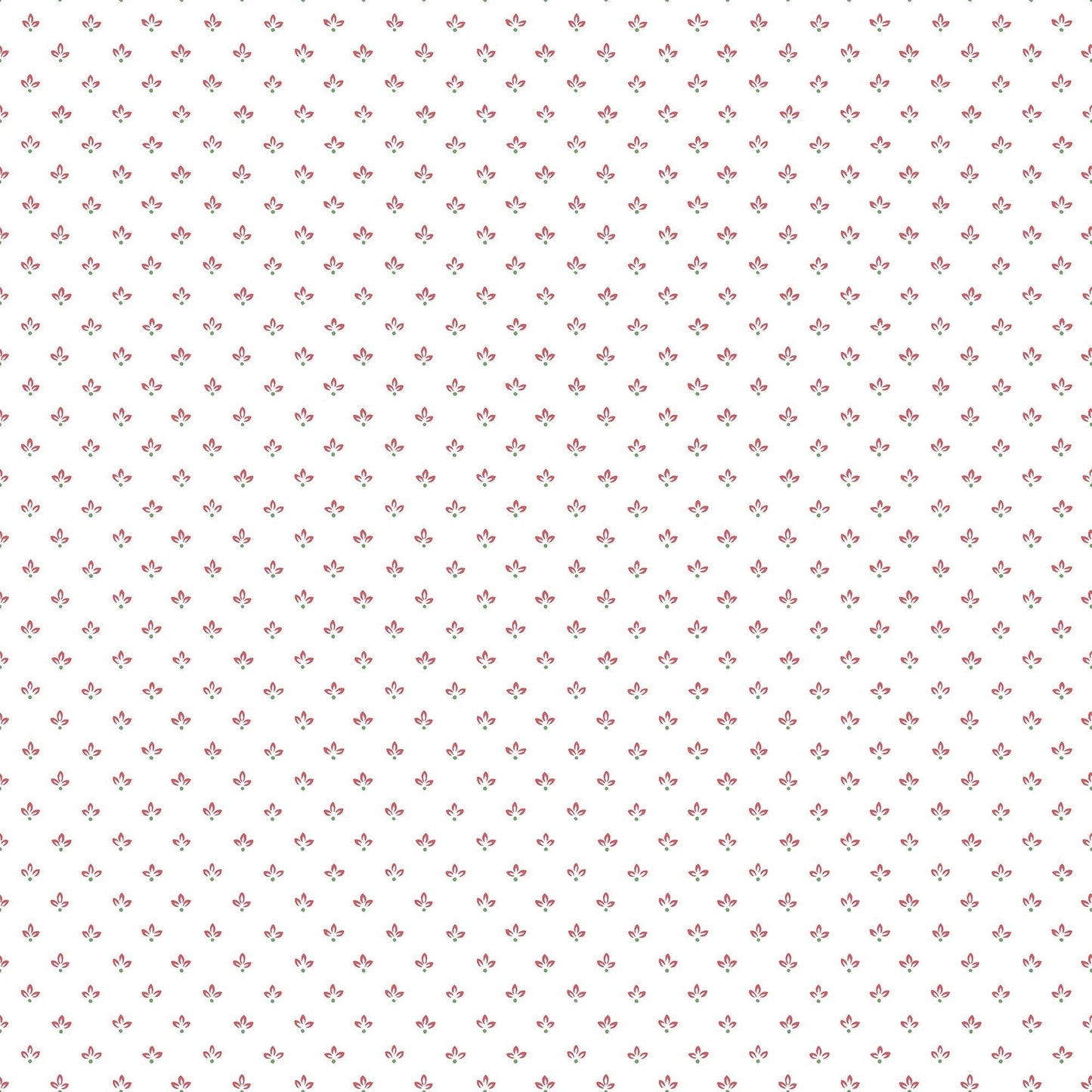 Just Kitchens Tri Leaf Wallpaper - Red / Green - Galerie - G45460 - Premier Wallcovering