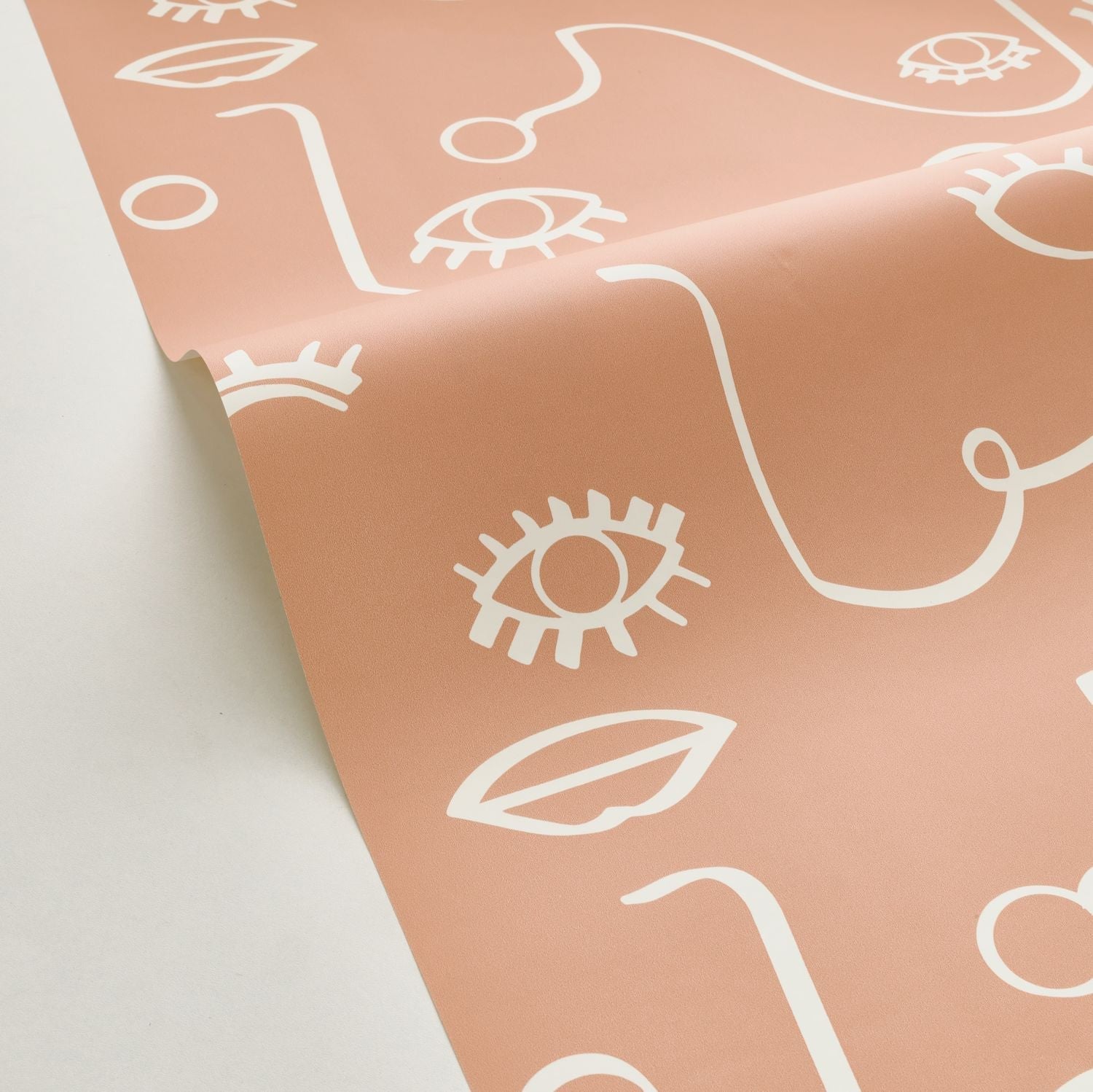 Just Smile Wallpaper - Nude - Caselio - 103334040 - Premier Wallcovering