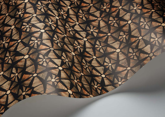 Kalahari Wallpaper - Spice & Black - 119/6028 - Cole & Son - Premier Wallcovering