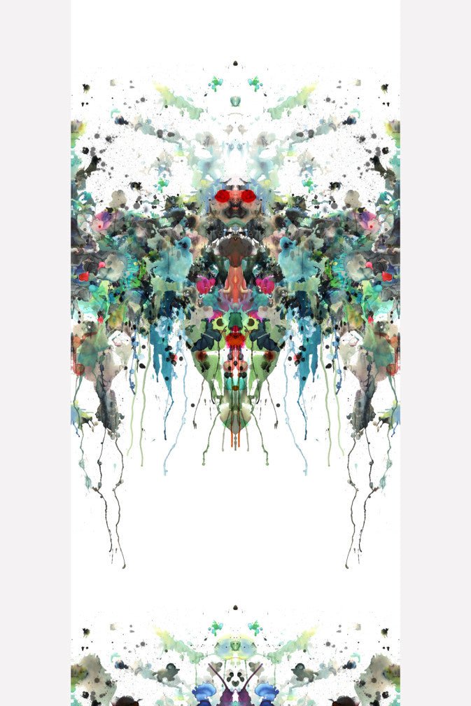 Kaleido Splatt Superwide Wallpaper Panel - Original - Timorous Beasties - ROR/KDS/OBRN/01 - Premier Wallcovering