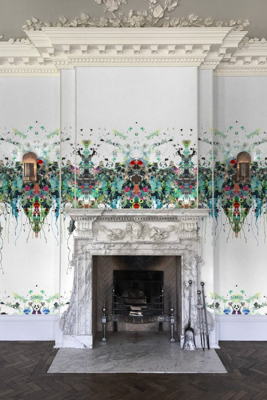 Kaleido Splatt Superwide Wallpaper Panel - Original - Timorous Beasties - ROR/KDS/OBRN/01 - Premier Wallcovering
