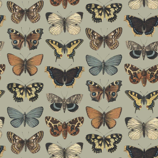 Kaleidoscope Wallpaper - Sage Green & Warm Vintage Browns - Lust Home - LH900013 - Premier Wallcovering