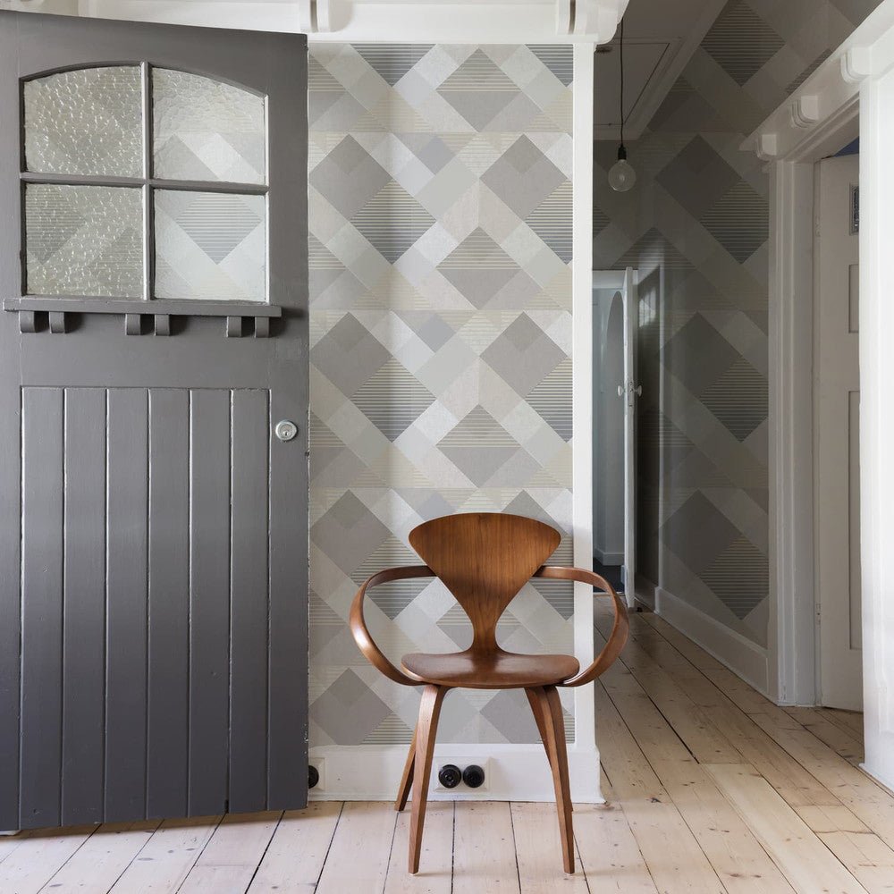 Kaleidoscope Wallpaper - Champagne - Superfresco Easy - 118708 - Premier Wallcovering