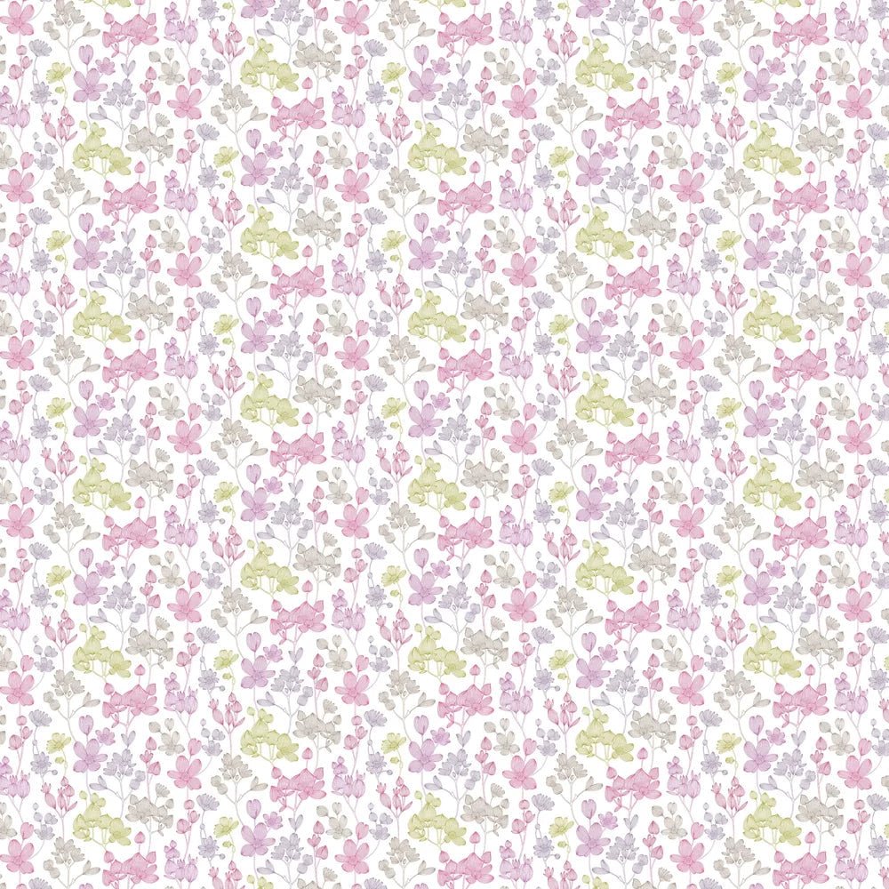 Kalina Wallpaper - Pretty Pink - Ohpopsi - JRD50136W - Premier Wallcovering