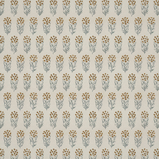 Kalindi Wallpaper - Blue Yellow - Penny Morrison - KALINDI-BY - Premier Wallcovering