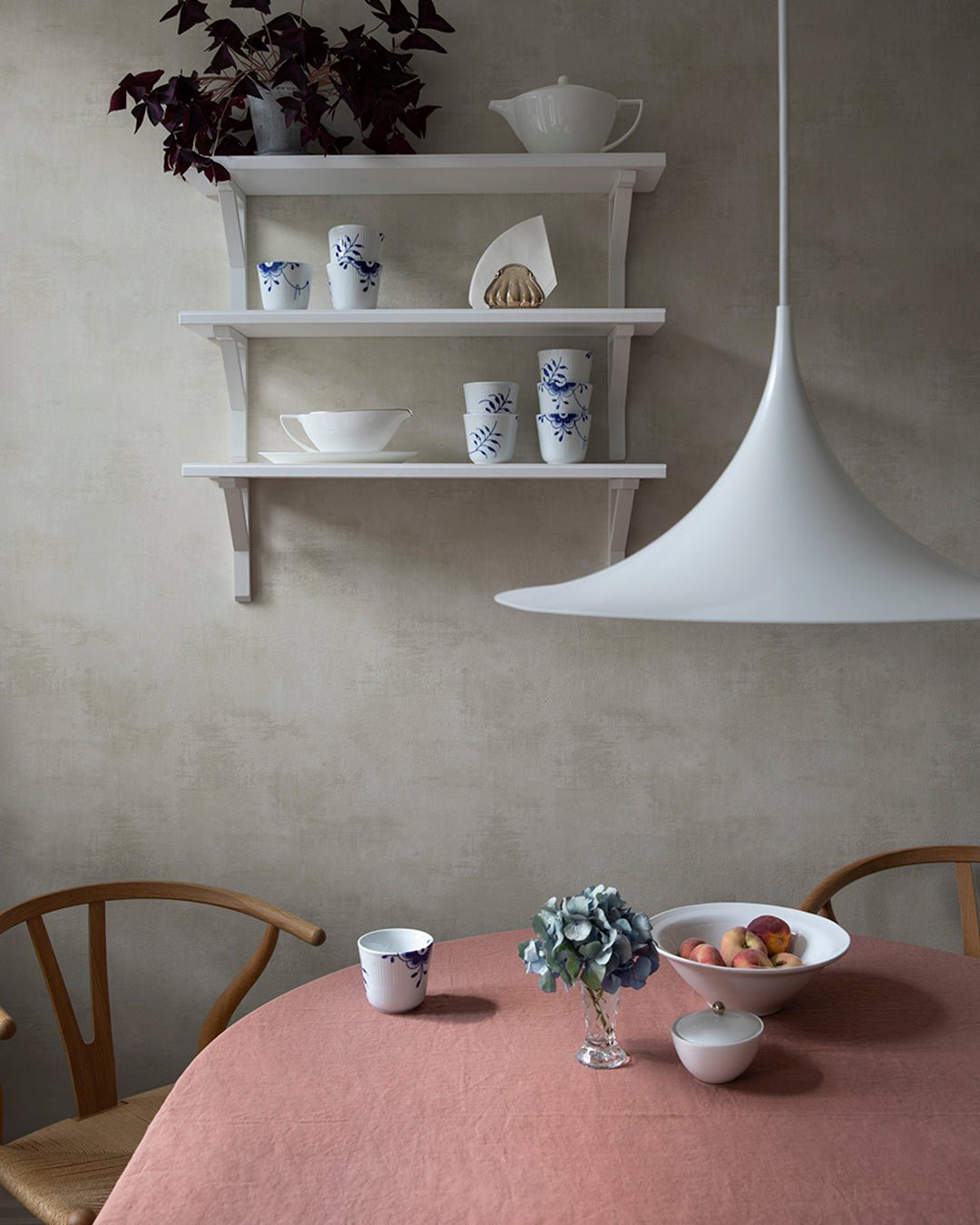 Kalk Berga Wallpaper - Lime / Chalk - Midbec - 61031 - Premier Wallcovering