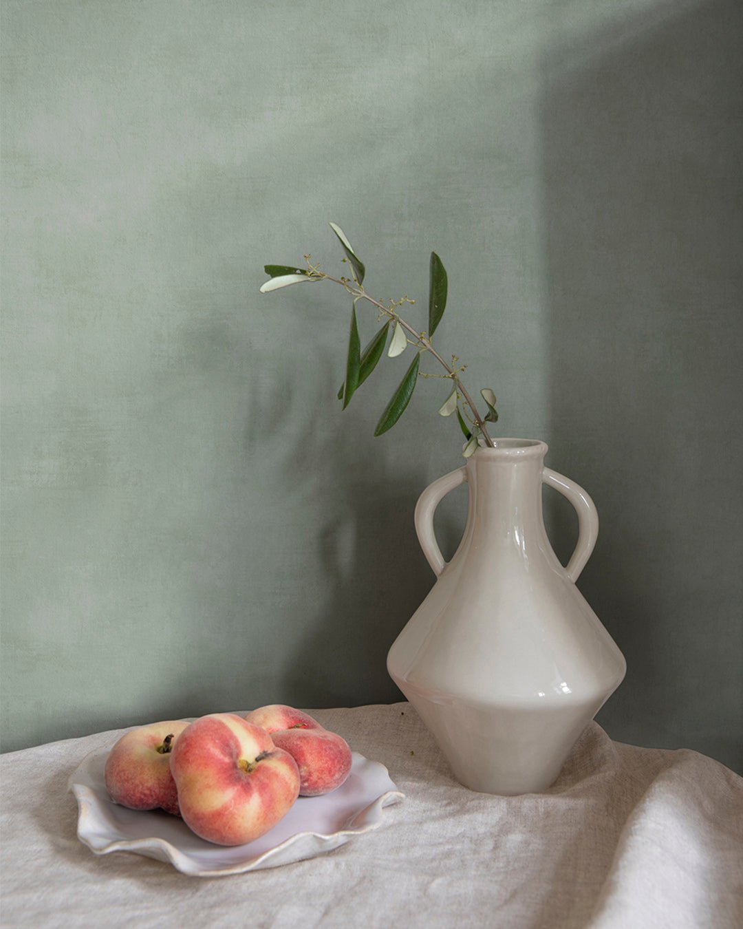 Kalk Berga Wallpaper - Green - Midbec - 61027 - Premier Wallcovering