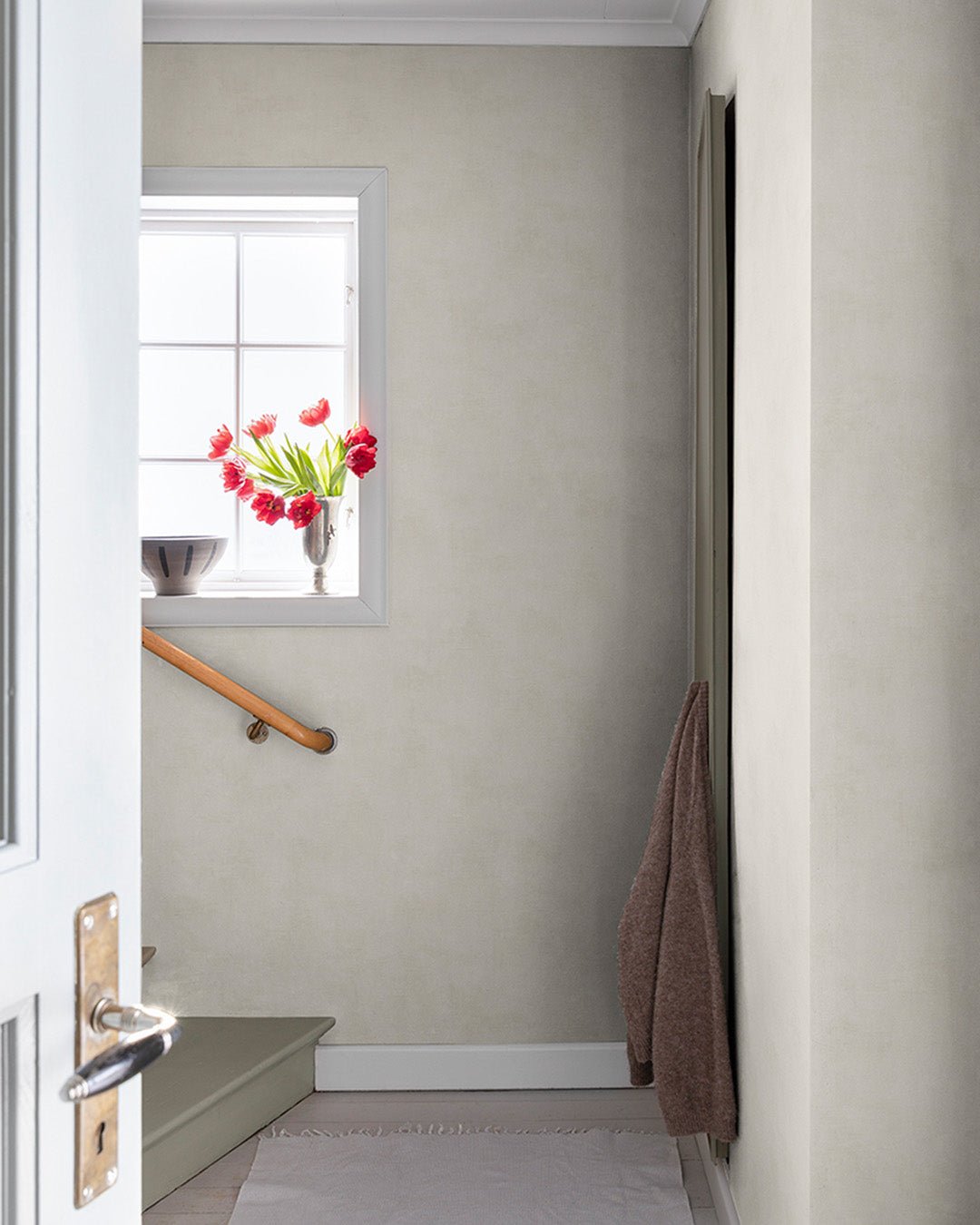 Kalk Berga Wallpaper - Neutral - Midbec - 61012 - Premier Wallcovering