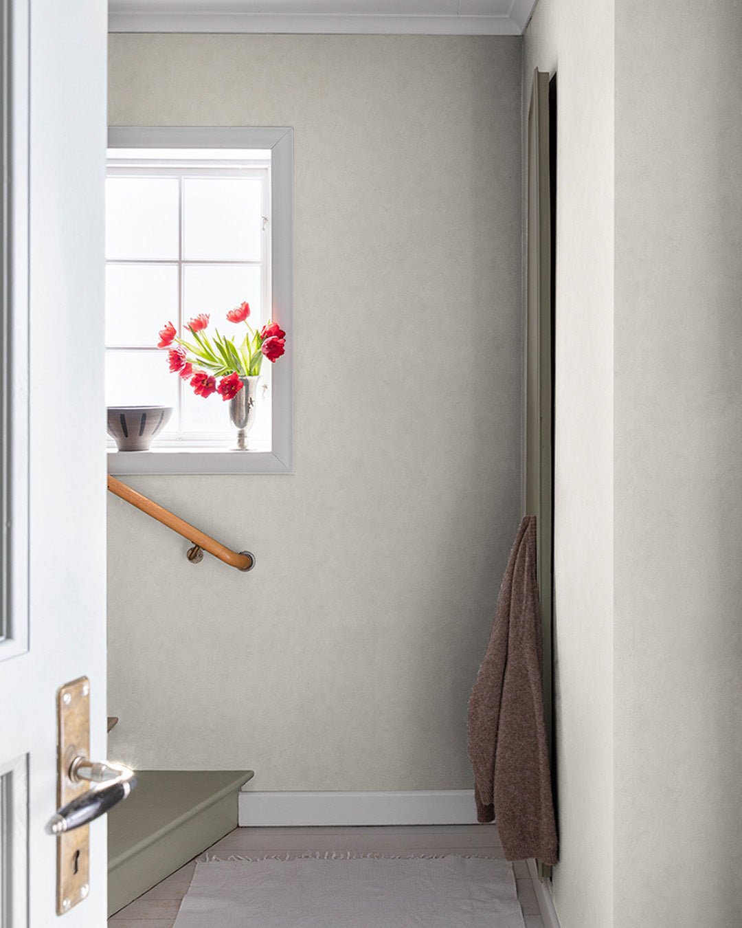 Kalk Sala Wallpaper - Light Beige - Midbec - 61001 - Premier Wallcovering