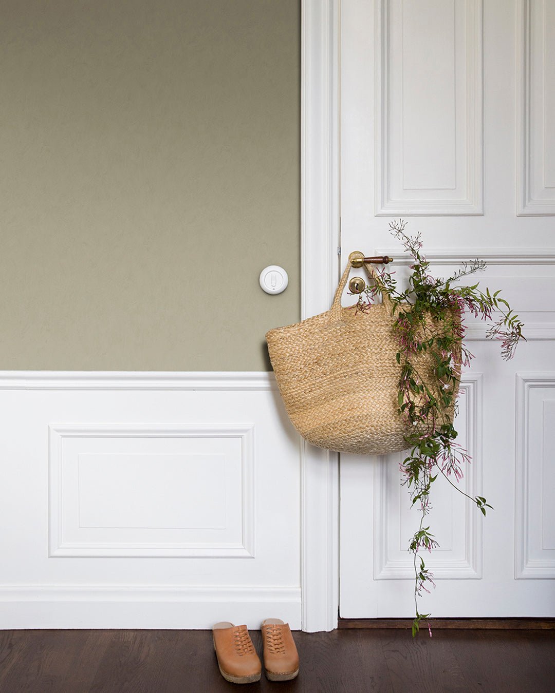 Kalk Sala Wallpaper - Dark Beige - Midbec - 61040 - Premier Wallcovering