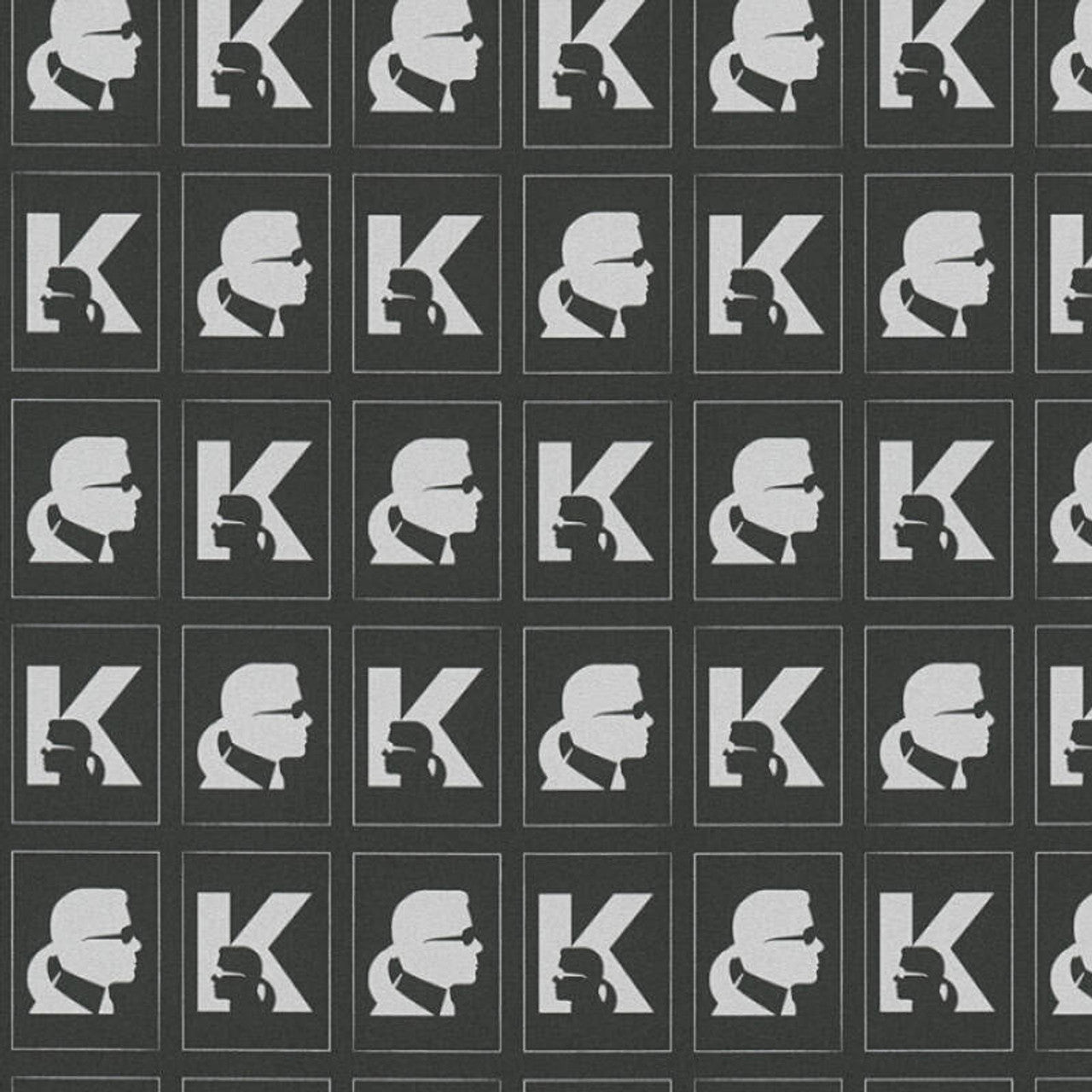 Kameo Wallpaper - Black - A S Creation - Karl Lagerfield - 37842 - 3 - Premier Wallcovering