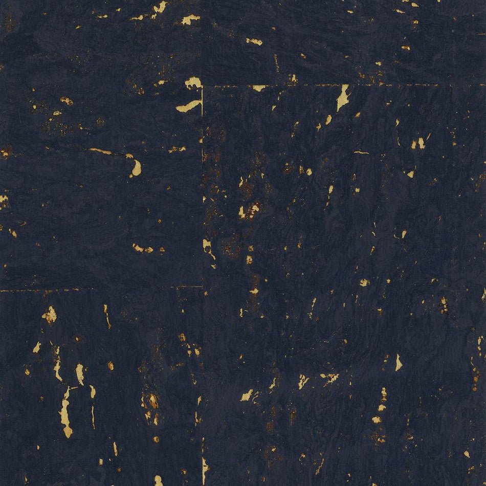Kanoko Cork Wallpaper - Indigo - Osborne & Little - W7820-16 - Premier Wallcovering
