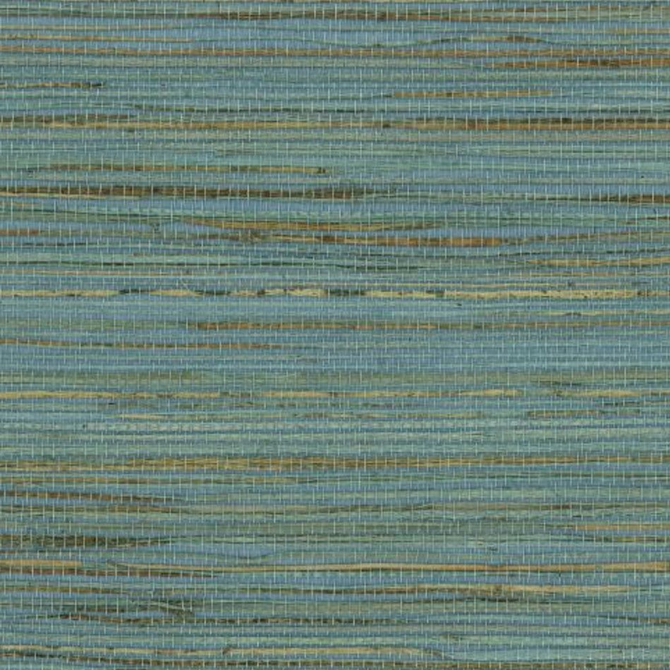 Kanoko Grasscloth 2 Wallpaper - Green - Osborne & Little - W7690-01 - Premier Wallcovering