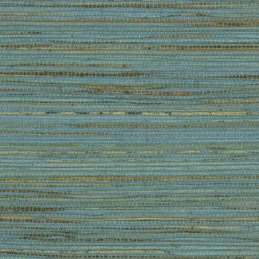 Kanoko Grasscloth 2 Wallpaper - Green - Osborne & Little - W7690-01 - Premier Wallcovering